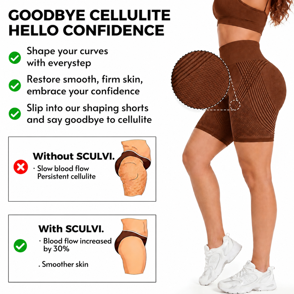3D-Anti Cellulite Short Legging