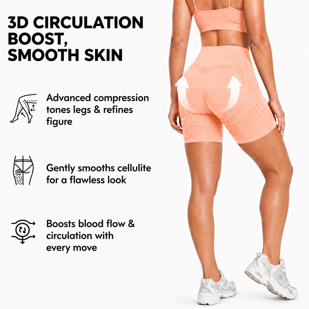 3D-Anti Cellulite Short Legging