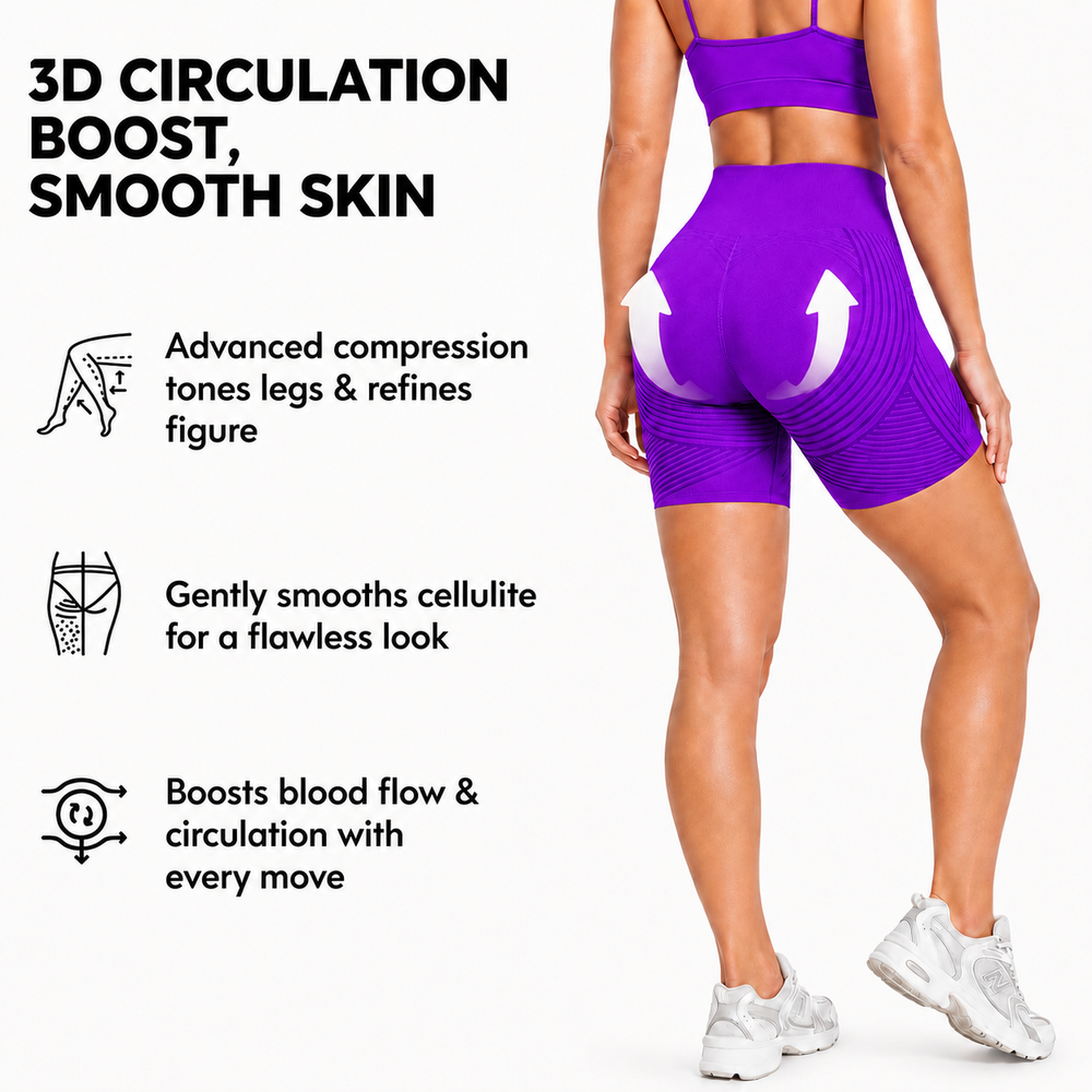 3D-Anti Cellulite Short Legging