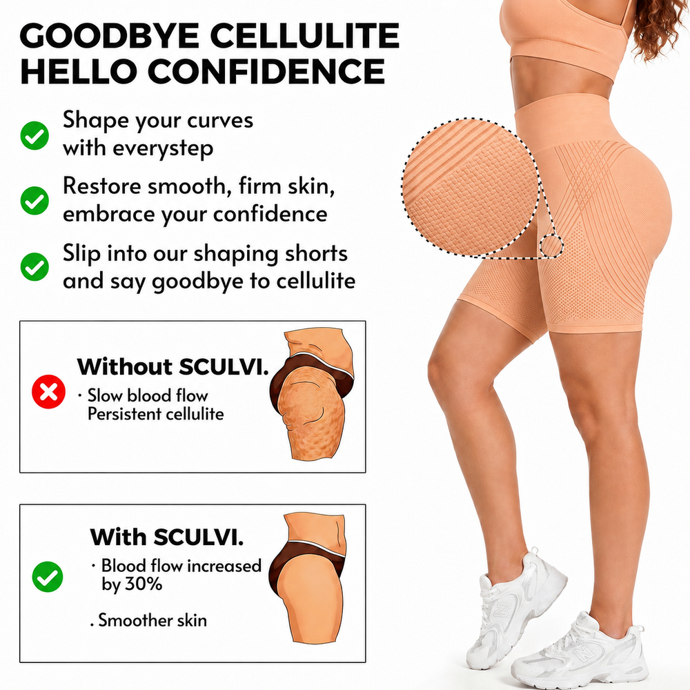 3D-Anti Cellulite Short Legging