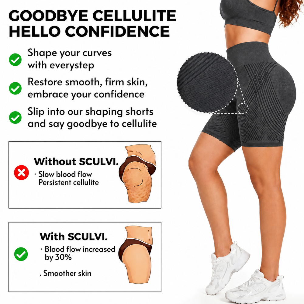 3D-Anti Cellulite Short Legging