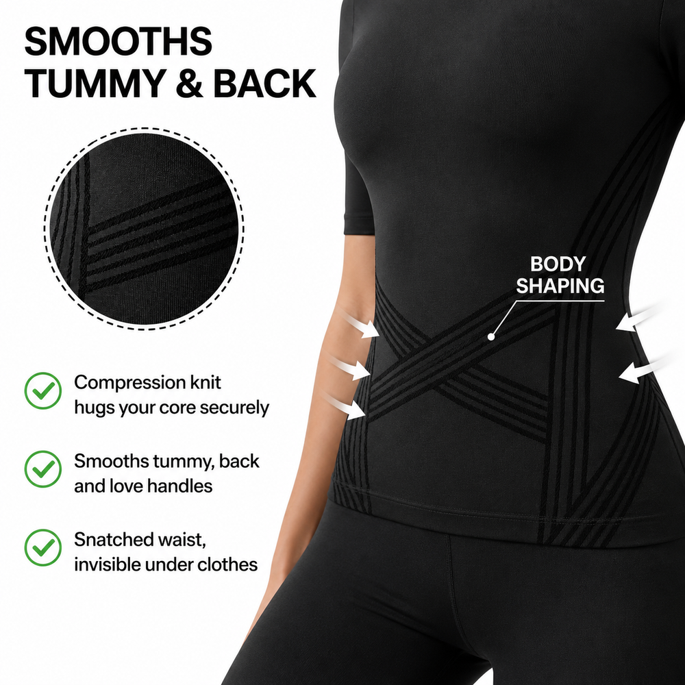 3D-Anti Cellulite Tee-shirt