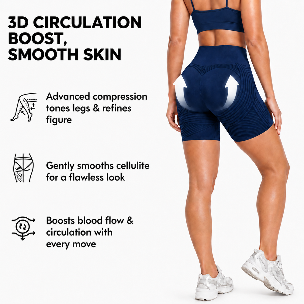 3D-Anti Cellulite Short Legging