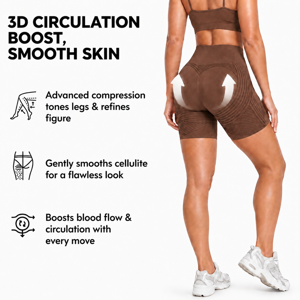 3D-Anti Cellulite Short Legging