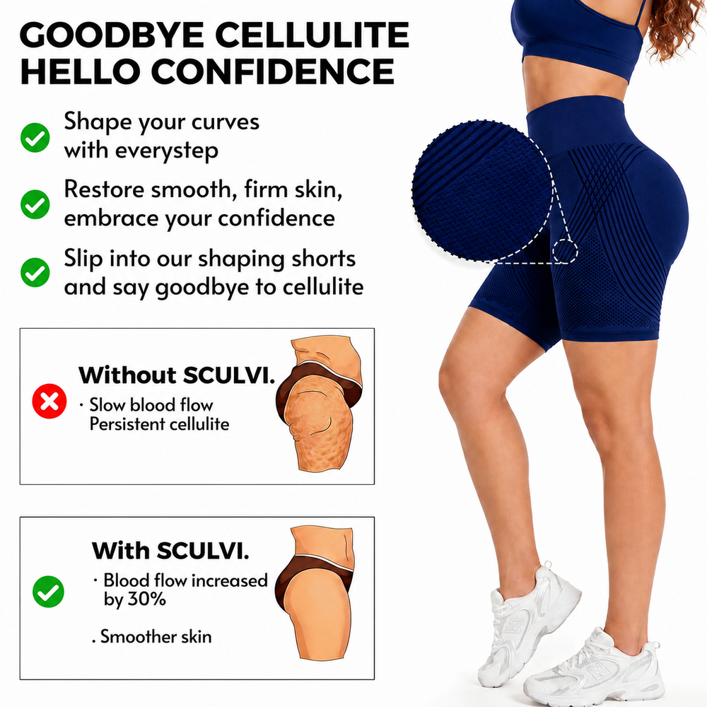 3D-Anti Cellulite Short Legging