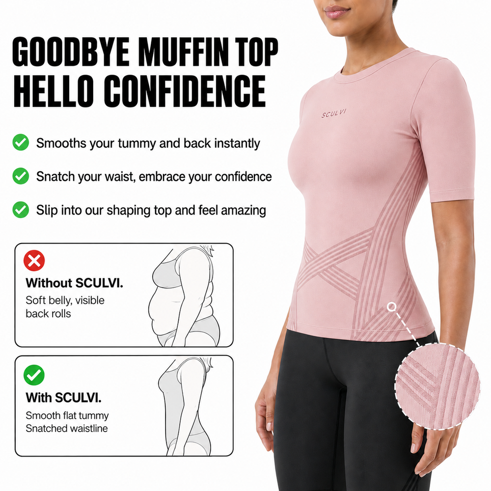 3D-Anti Cellulite Tee-shirt
