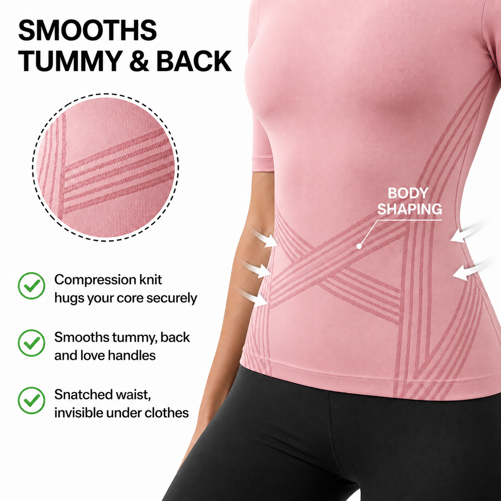 3D-Anti Cellulite Tee-shirt