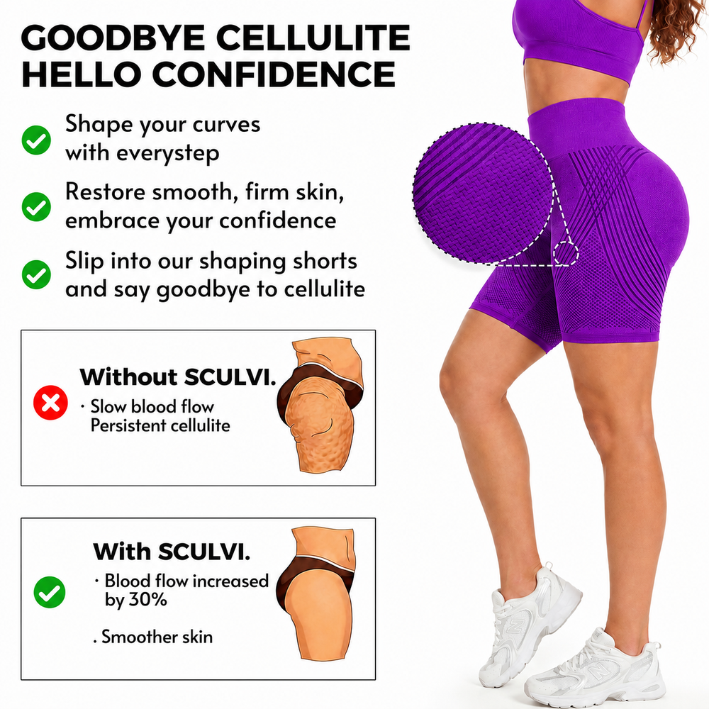 3D-Anti Cellulite Short Legging