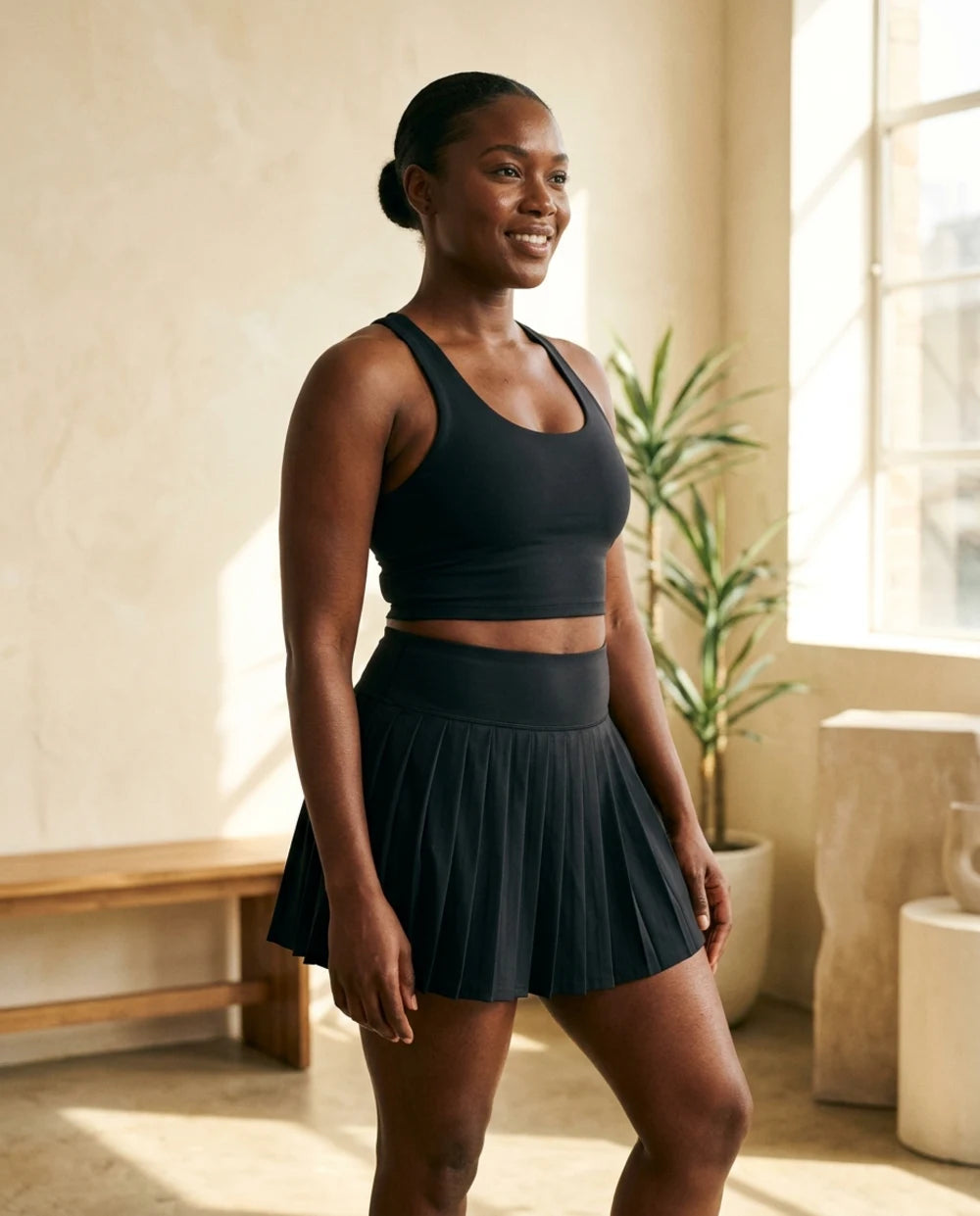 The Pleated Skort Set