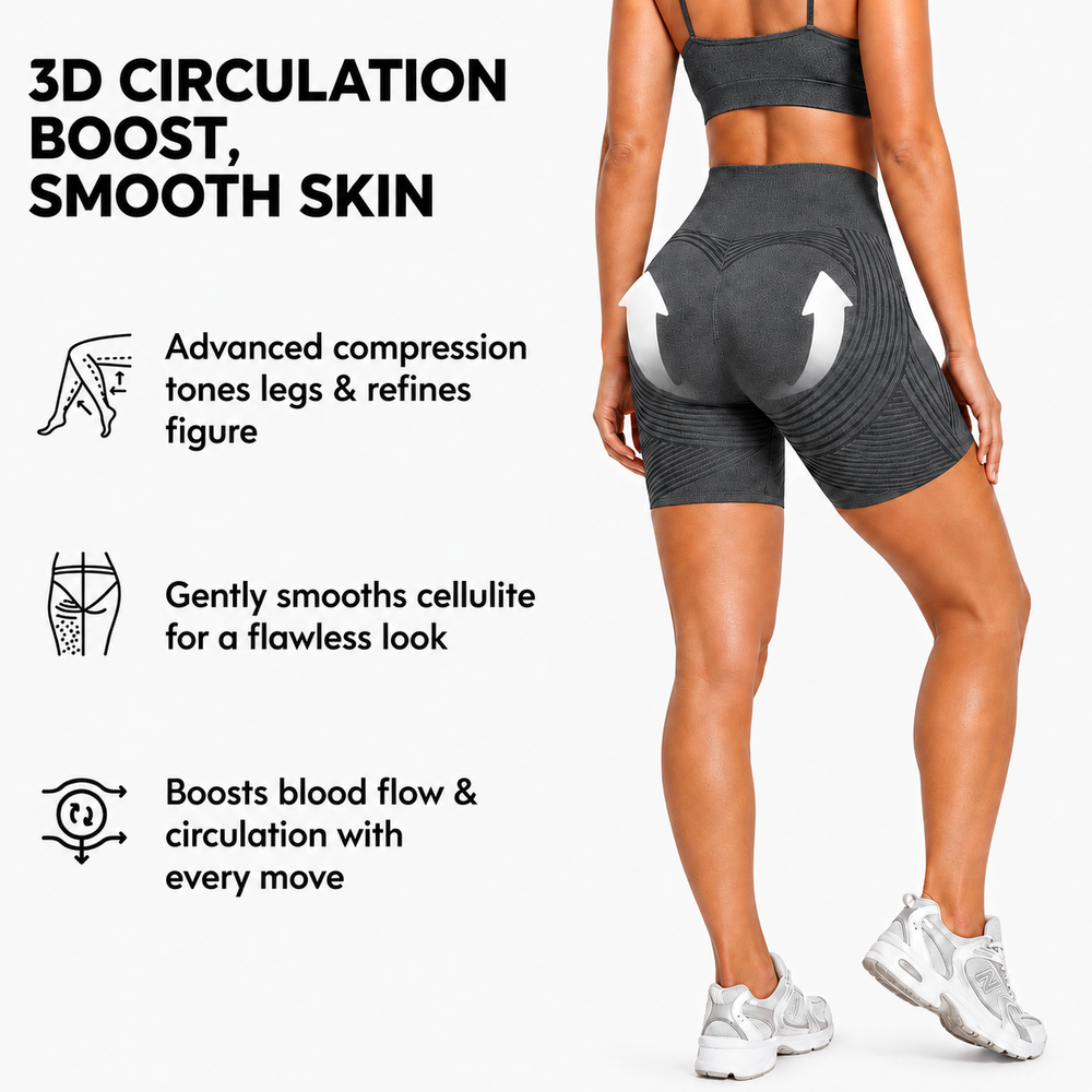 3D-Anti Cellulite Short Legging
